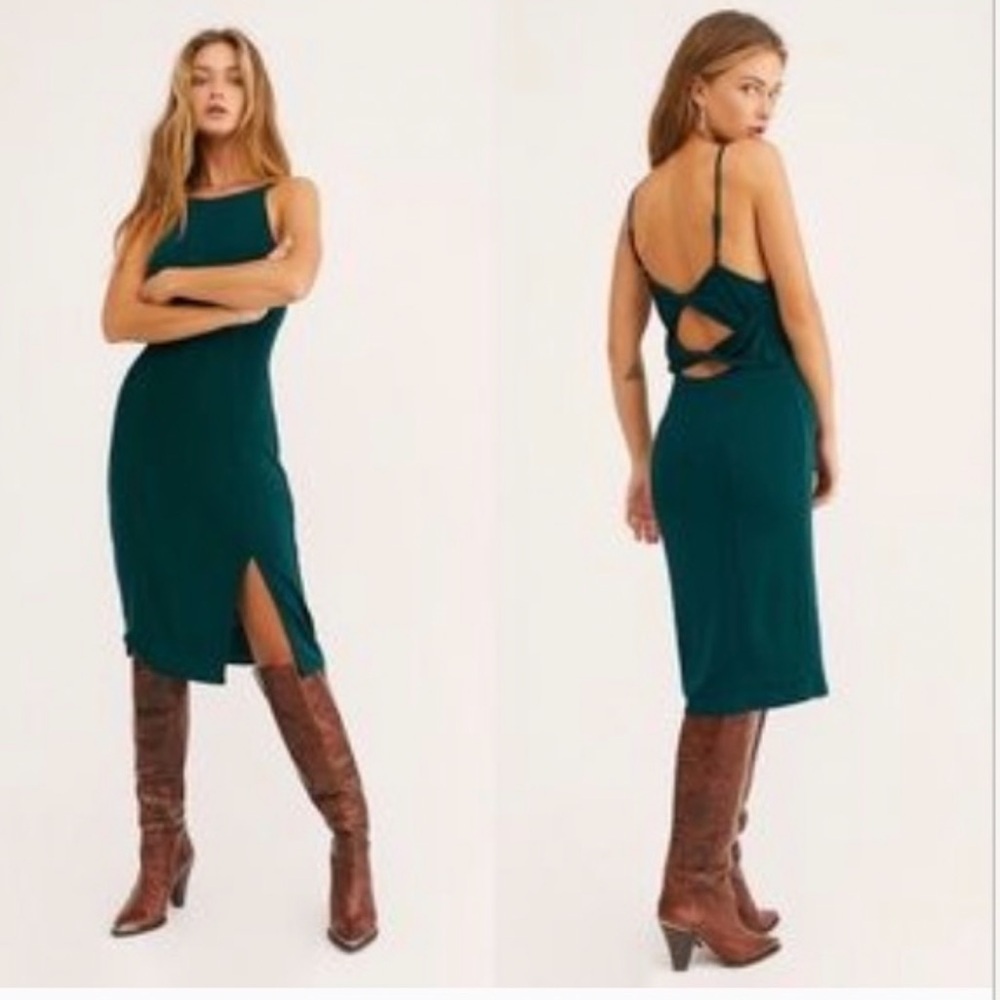 Free People Don't Mind Me Midi Slip